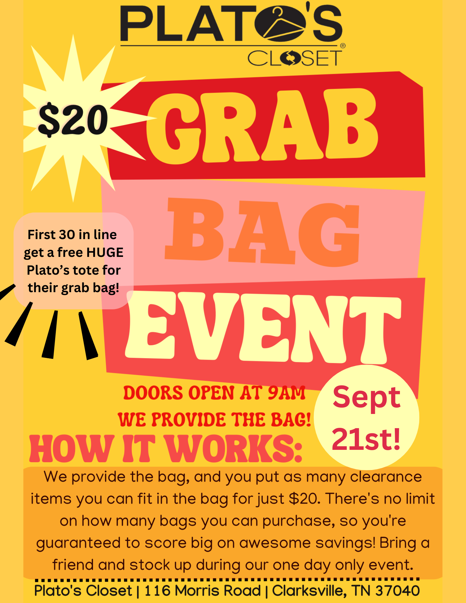 $20 Grab Bag Event